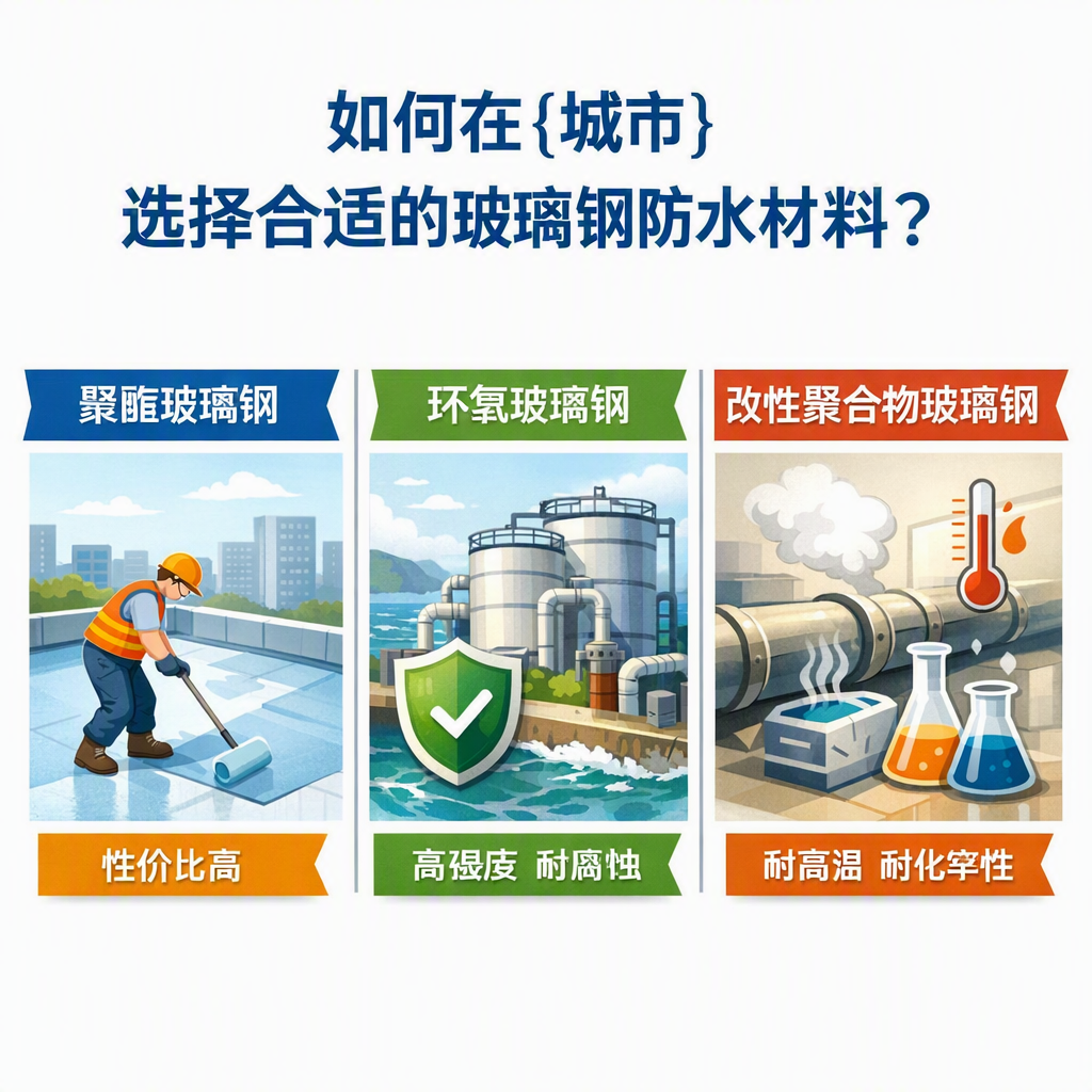 如何在泸州选择合适的玻璃钢防水材料？