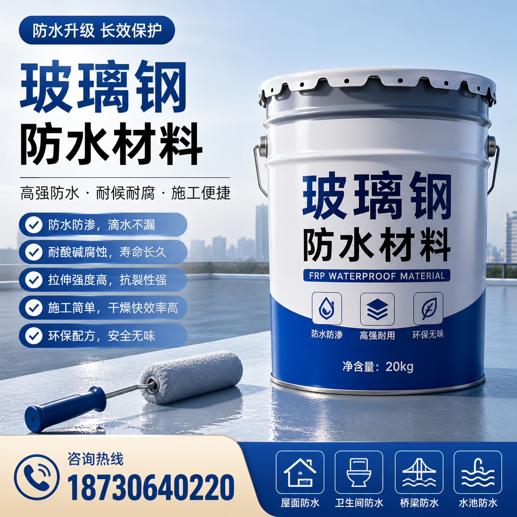 专家解析：玻璃钢防水材料的市场前景分析在 泸州